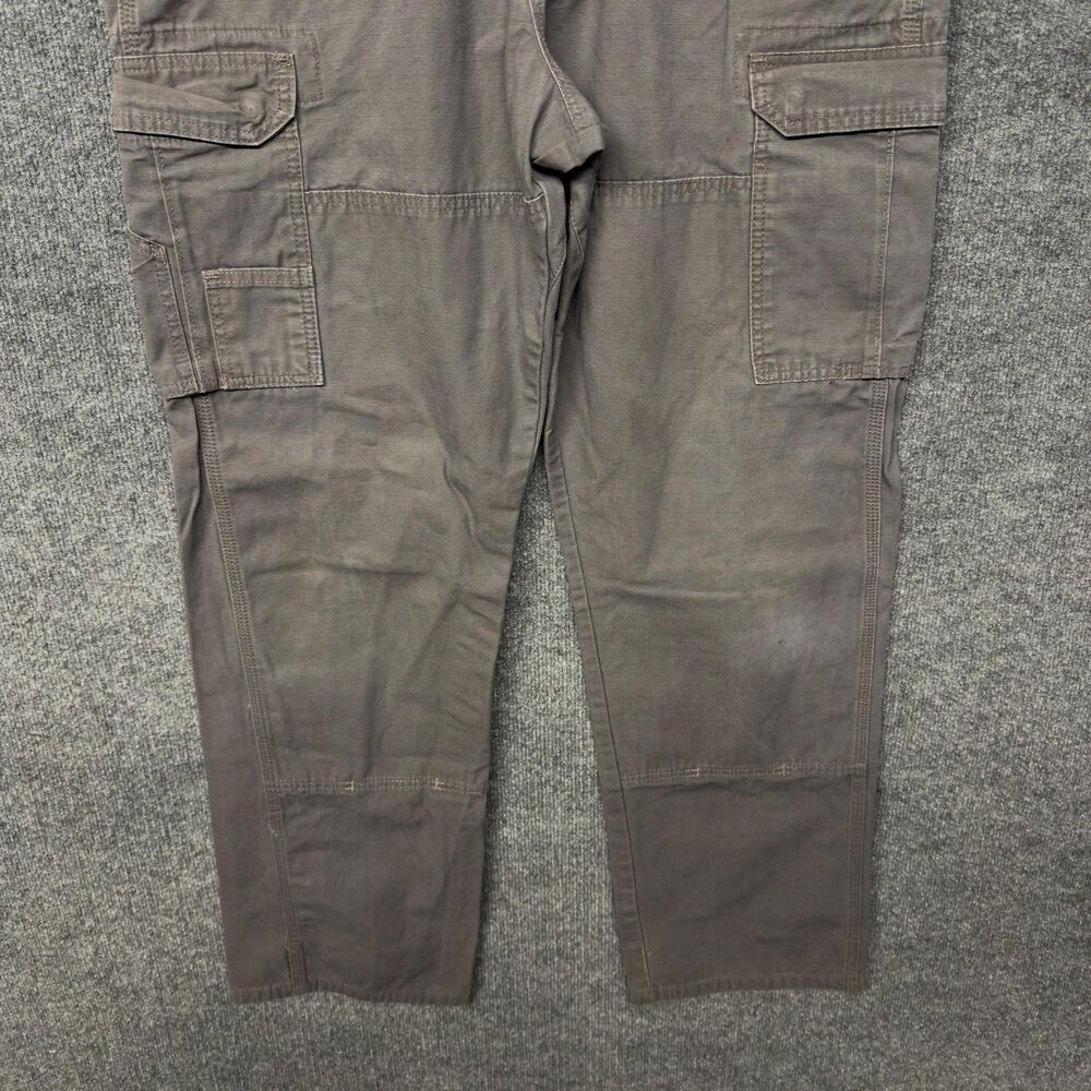 Wrangler Riggs Workwear Cargo Pants Mens 36x34 Gray Utility Workwear Ripstop - Picture 6 of 15
